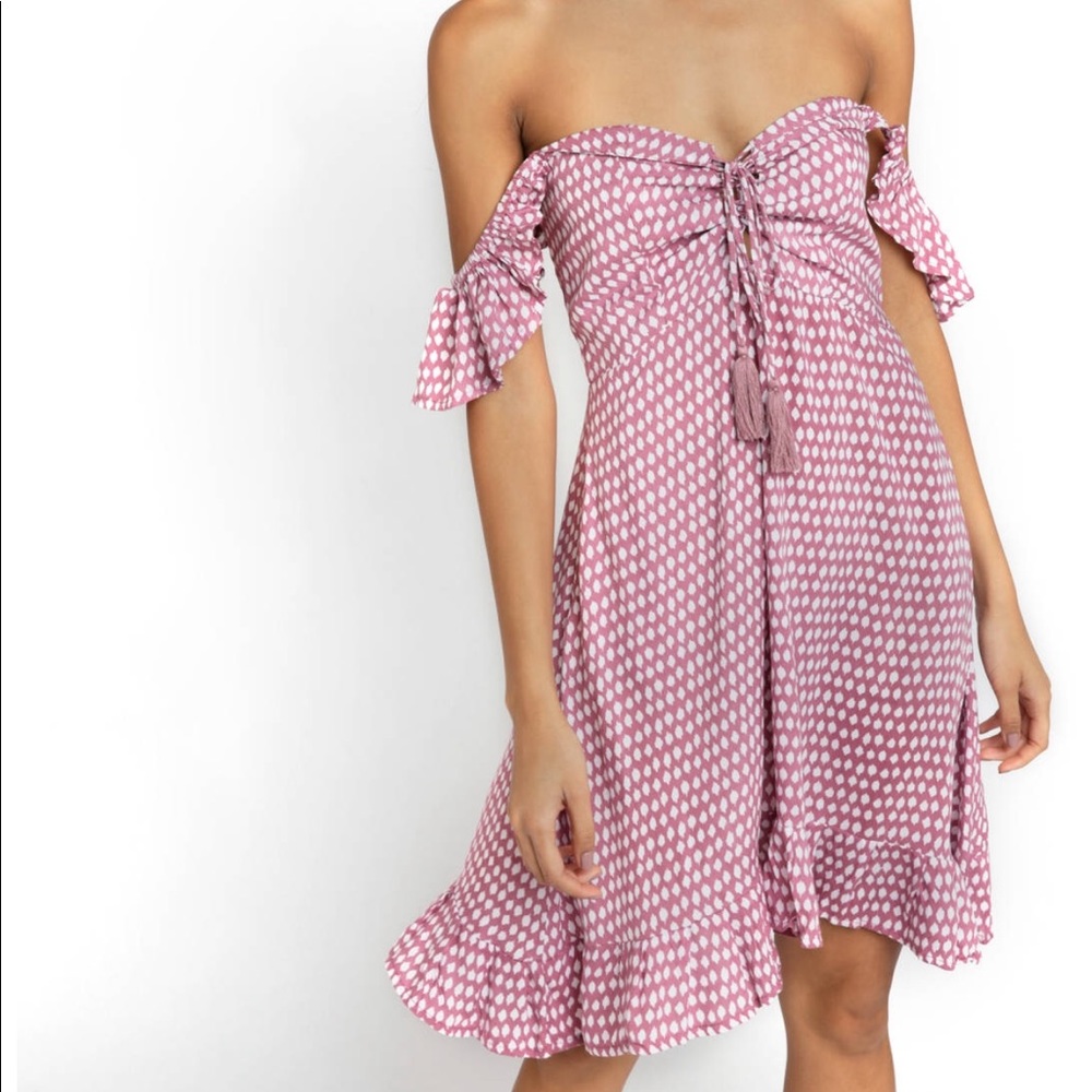 Tiare Hawaii flutter sleeve dress